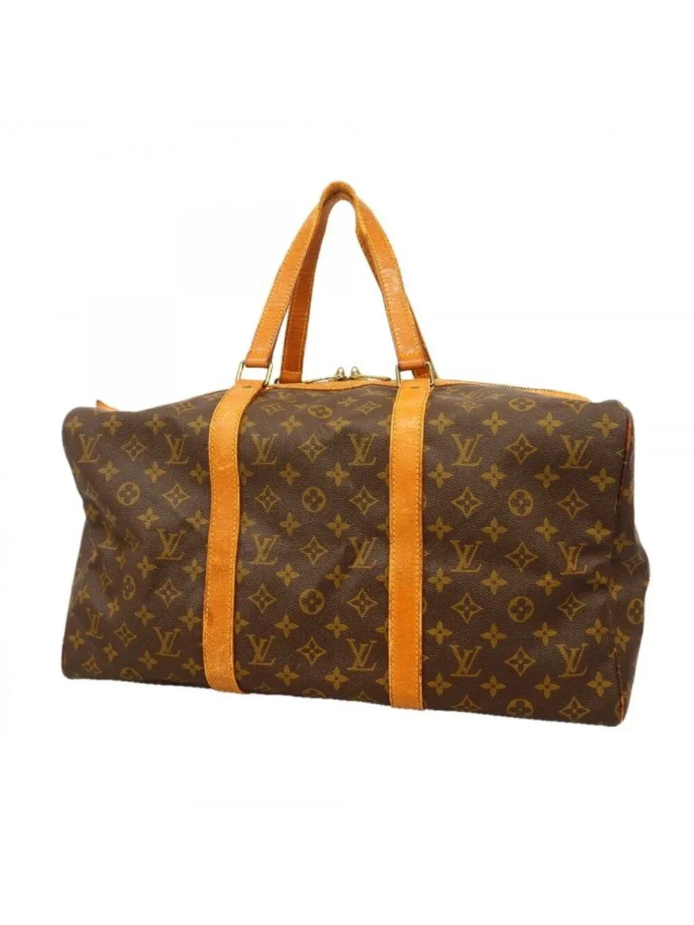 Louis Vuitton Boston Bag Monogram Sac Spool 45 Brown